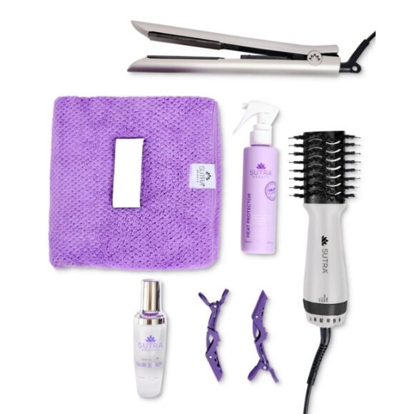 Sutra Purple Hair Styling Set NWB - Picture 1 of 5